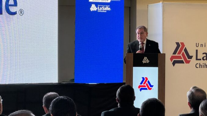 El Rector de la U. La Salle Chihuahua, rinde su Cuarto Comunicado de Actividades: “Una comunidad que crece, una misión que permanece”