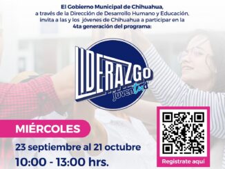 Invita Municipio a los jóvenes de la capital a formar parte de la 4ta Generación del Diplomado «Liderazgo Juventud»