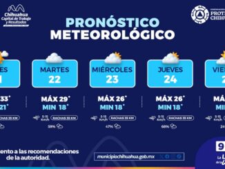 Alertan por alta probabilidad de lluvias para esta semana en la capital