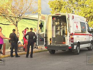 Abuelito queda lesionado tras caída en la colonia Panamericana