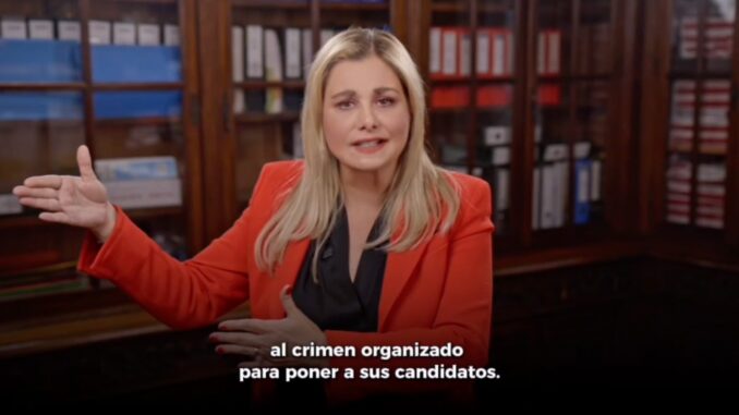 Maru Campos pide a la Suprema Corte mantener reforma que busca frenar al crimen organizado en elecciones