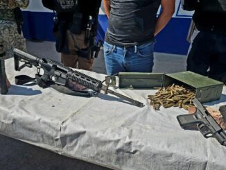 Operativo Conjunto en Ojinaga detiene a 3 hombres; aseguran armas y vehículos 