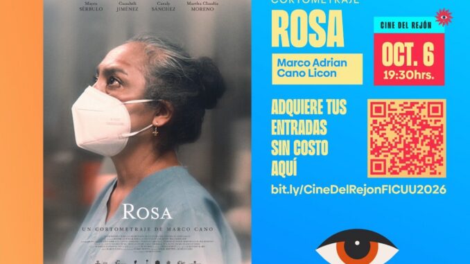 Invita Municipio a disfrutar de los cortometrajes “Alas” y “Rosa” como parte del FICUU 2026