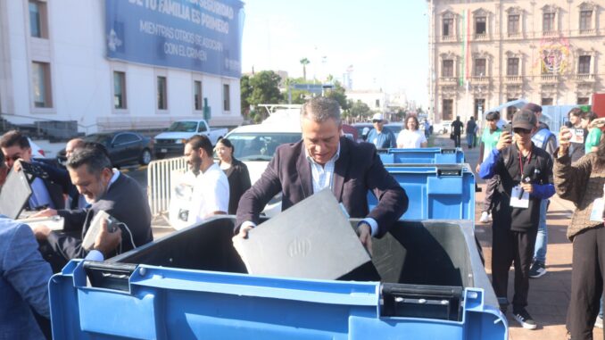 Inicia Gobierno Municipal y Gobierno del Estado programa Chihuahua Recicla 2026 en Plaza del Mayor