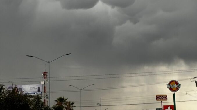 Alerta por lluvias con hasta 75 mm de acumulación en el estado