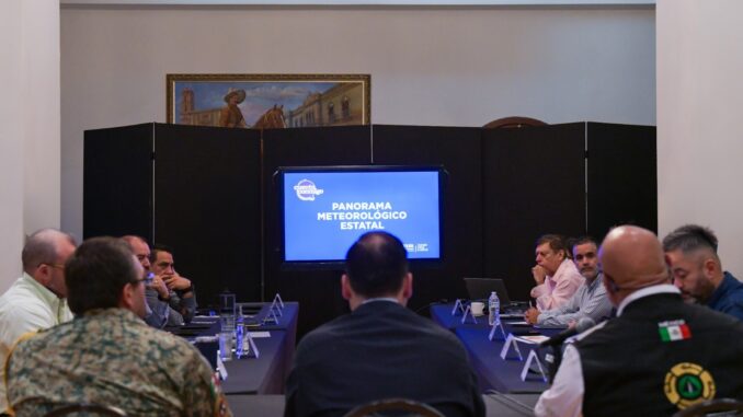 Fortalece Gobierno del Estado coordinación preventiva ante pronóstico de lluvias en Chihuahua