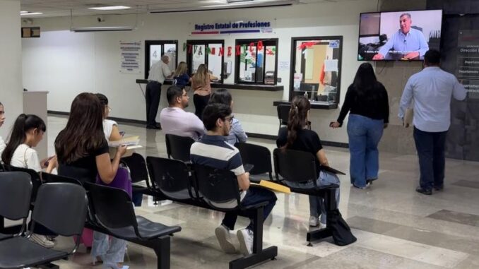 Arranca campaña de 40 por ciento de descuento en trámite de Cédula Profesional Estatal