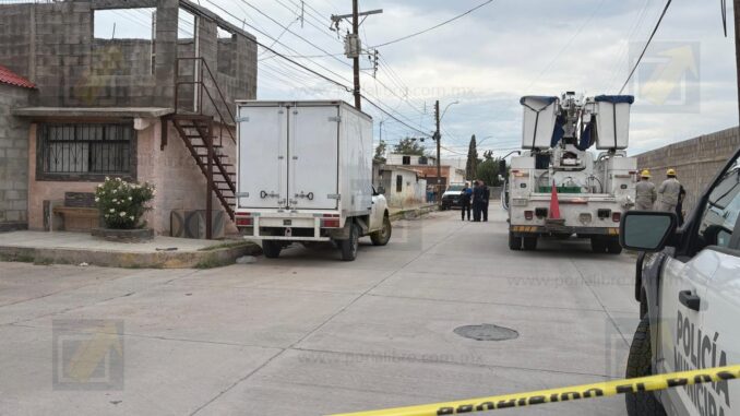 Muere hombre electrocutado al manipular transformador en la colonia Independencia
