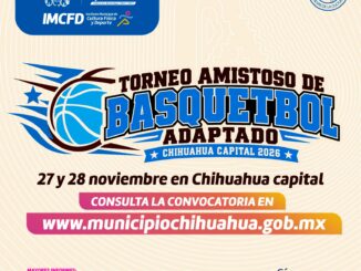 Invita Municipio a equipos a participar en el Torneo Amistoso de Básquetbol Adaptado