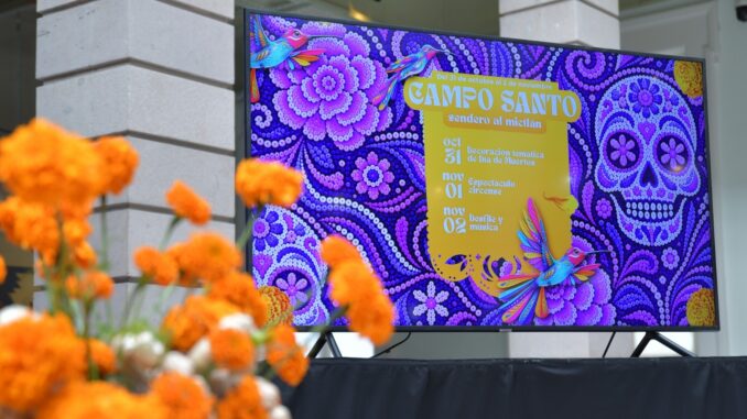Presentan programación del festival de Día de Muertos “Raíces y recuerdos: Cempasúchil, un viaje al pasado”
