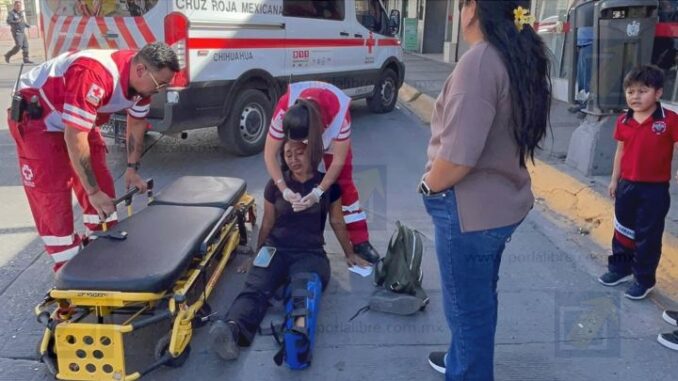Atropellan a joven en el cruce de las avenidas Ocampo y Juárez
