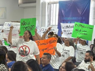 Simpatizantes del PAN protestan contra el “dedazo”
