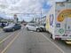 Omisión de semáforo provoca choque entre cuatro vehículos en avenida Zarco
