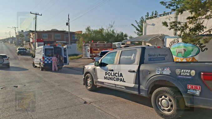 Ebrio cae cuatro metros al fondo de un canal y termina hospitalizado 
