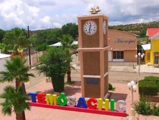 Llevan programa Colores de Chihuahua a Temósachic para renovar la imagen urbana