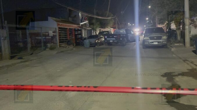 Ataque armado deja a dos hombres sin vida en la colonia El Porvenir