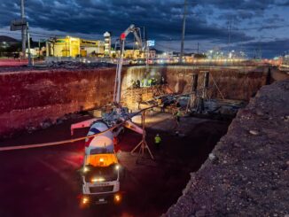  Realiza SCOP colados de cimentación en el Paso Inferior Los Arcos