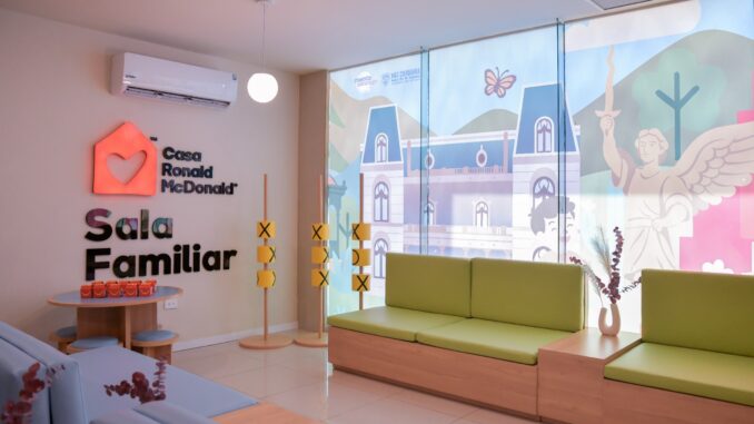Inauguran en el Hospital Infantil de Especialidades la Sala Familiar Ronald McDonald