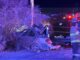 Choque brutal contra camioneta deja tres hombres muertos y prensados en la carretera Delicias-Chihuahua