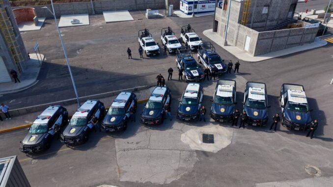 Arranca René Chavira Operativo Blindaje Capital para reforzar la seguridad con 324 policías