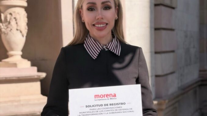 Brenda Ríos anuncia su registro para la coordinación municipal de morena en la capital