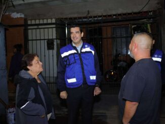Recorre René Chavira la colonia Sergio de La Torre