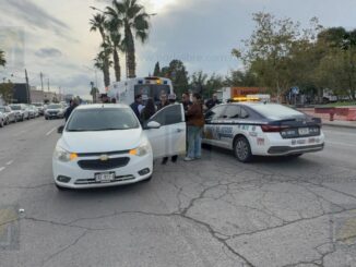 Atropellan a joven en cruce peatonal de la avenida División del Norte