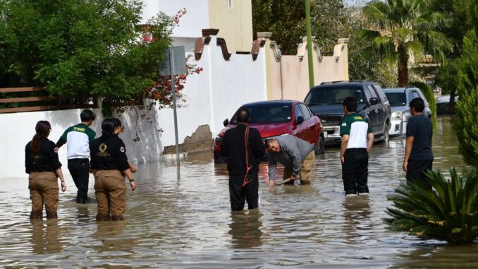 Dejan lluvias 207 incidentes, Estado despliega operativo de atención