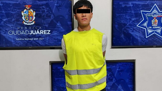 Arrestan a hombre con una arma de fuego calibre .25