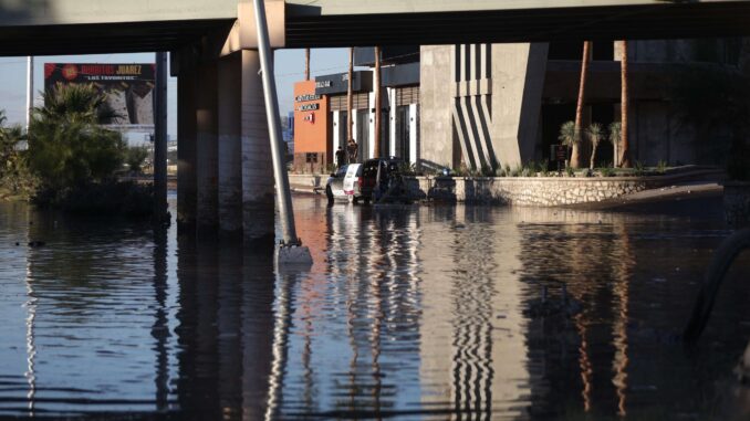 Modifican circulación de la avenida De las Torres ante cierre por trabajos de desagüe
