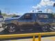 Repartidora de plataforma resulta lesionada tras chocar contra una pickup en cruce del CU